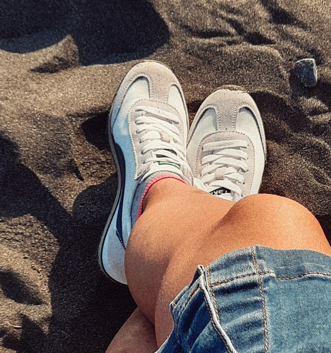 На берегу Черного моря.  Грузия 