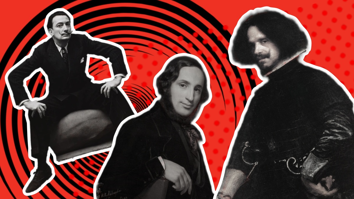 Сегодня расскажем о трёх художниках, которые умели себя рекламировать 