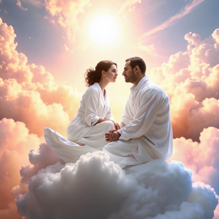 Привет. Мы будем счастливы теперь. И навсегда. (с) Александр Васильев. Фото - нейросеть.