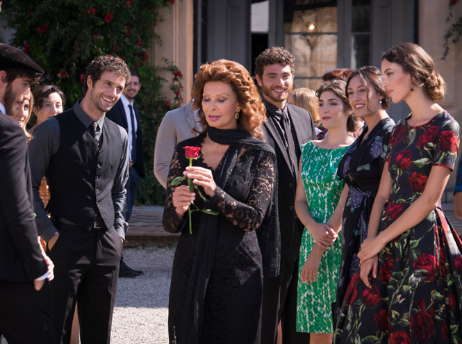 Софи Лорен в рекламе Dolce&Gabbana.