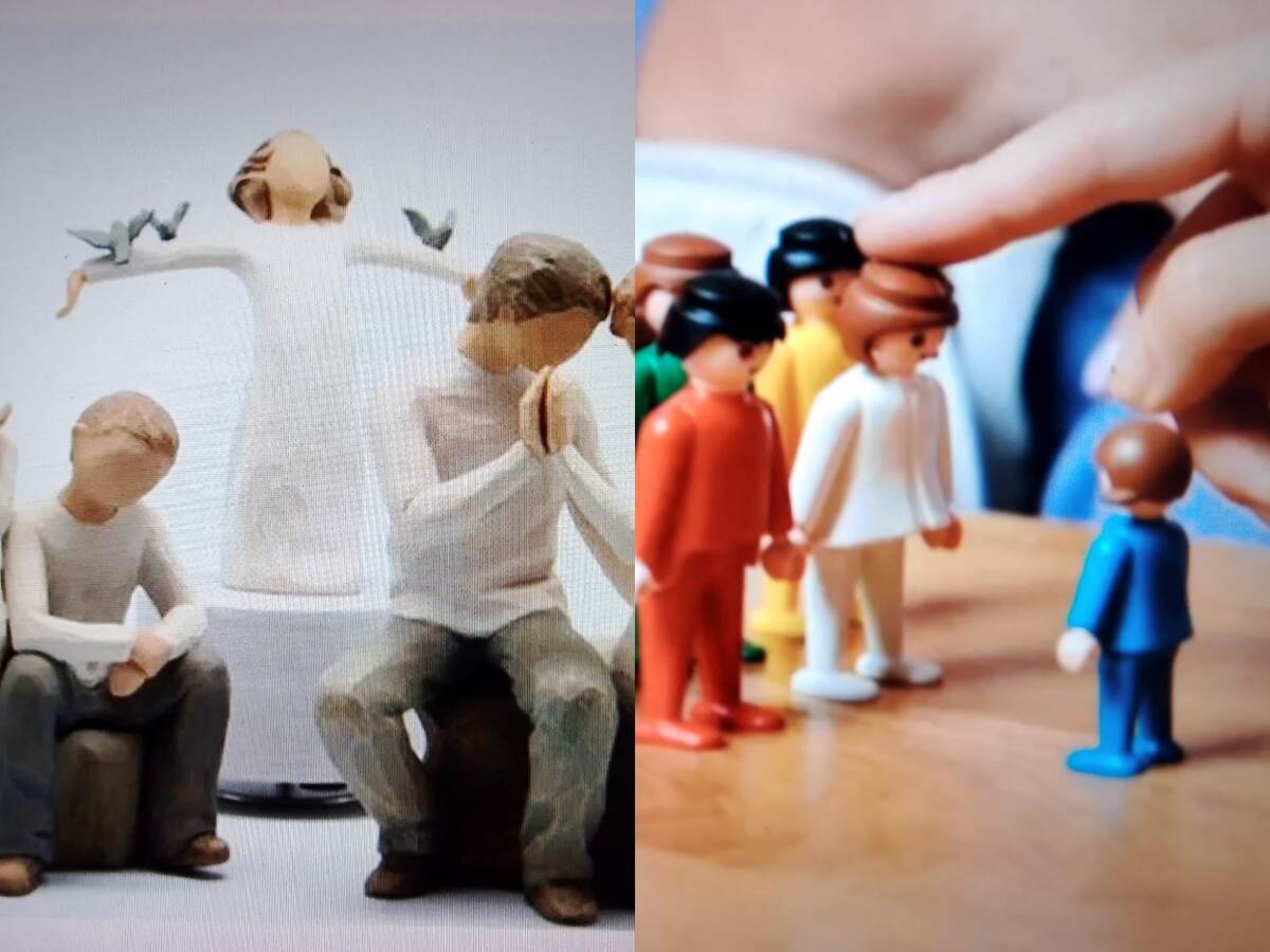 Одна на всех!  Вы - большие, я - маленькая!