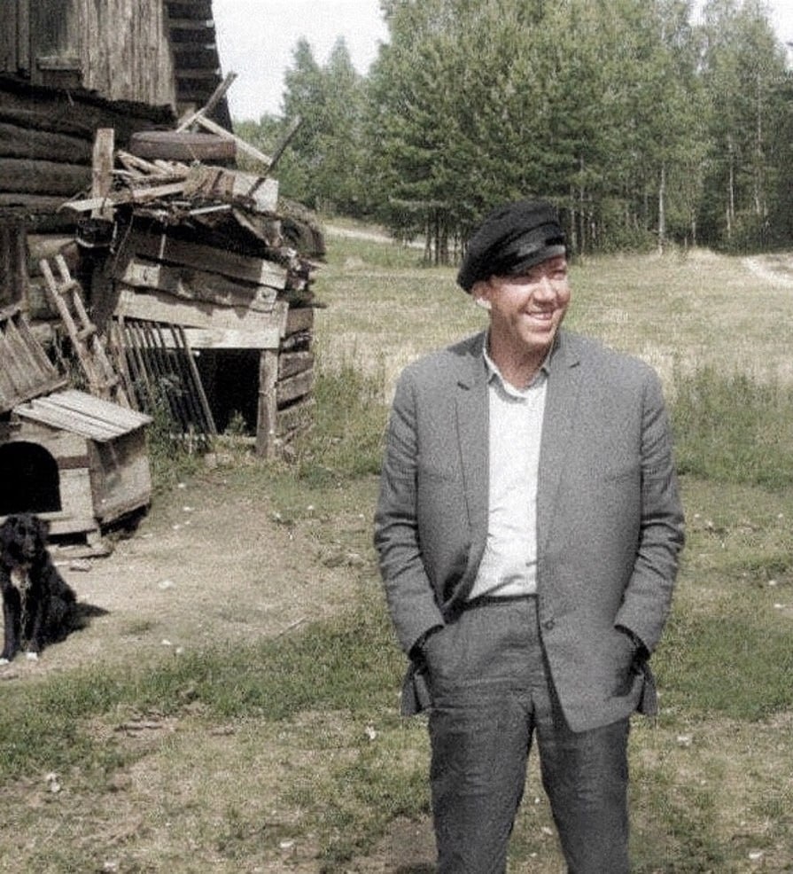 Редкая фотография Юрия Никулина. Год неизвестен 