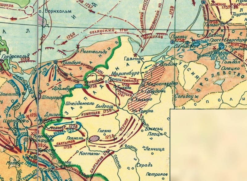 От Тильзита до Цорндорфа.