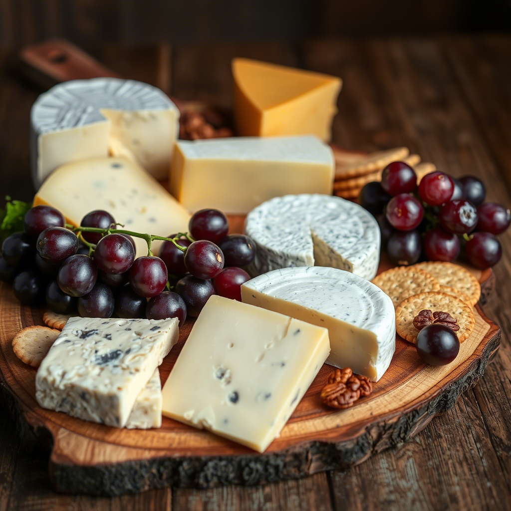 Сырная палитра: От твердых шедевров до мягких нежностей