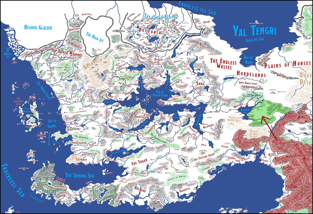 Зелёным отмечен Семфар