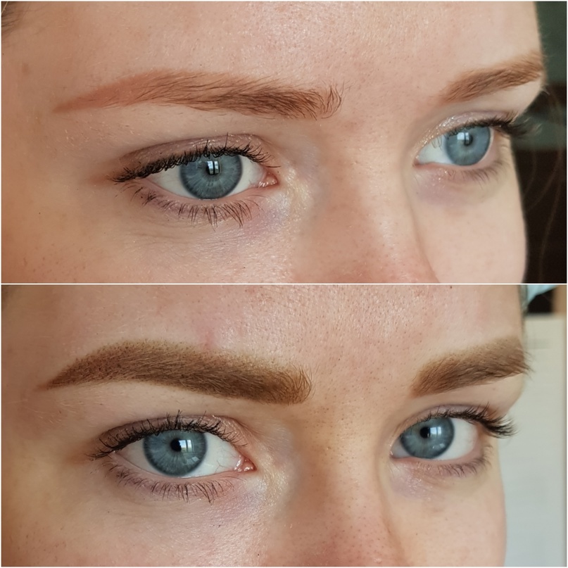 Перманентный макияж бровей в Москве