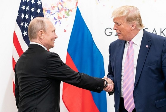    Владимир Путин и Дональд Трамп