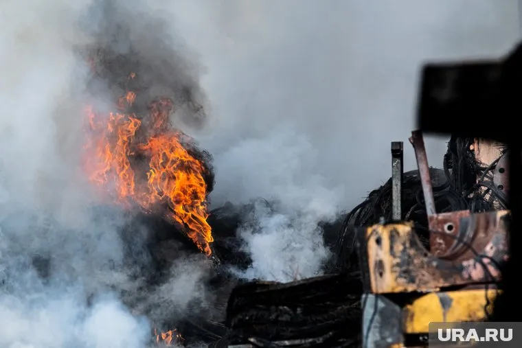 По предварительным данным, в упавшем самолете находились не больше 10 человек
Фото: Илья Московец © URA.RU
