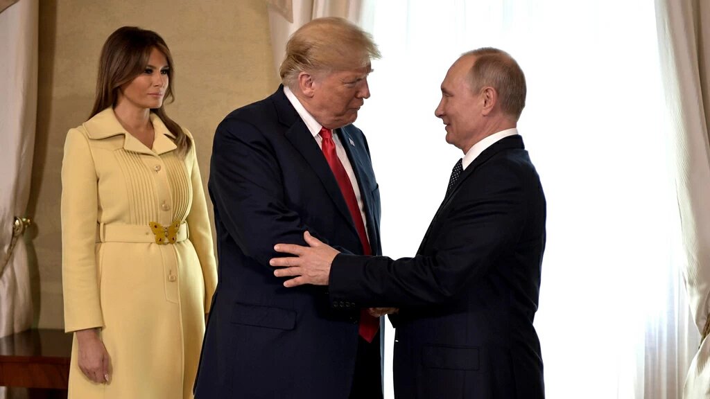 Встреча Дональда Трампа и Владимира Владимировича Путина