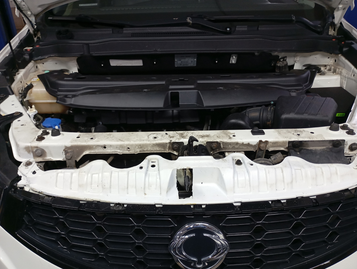 Машина после ремонта. 