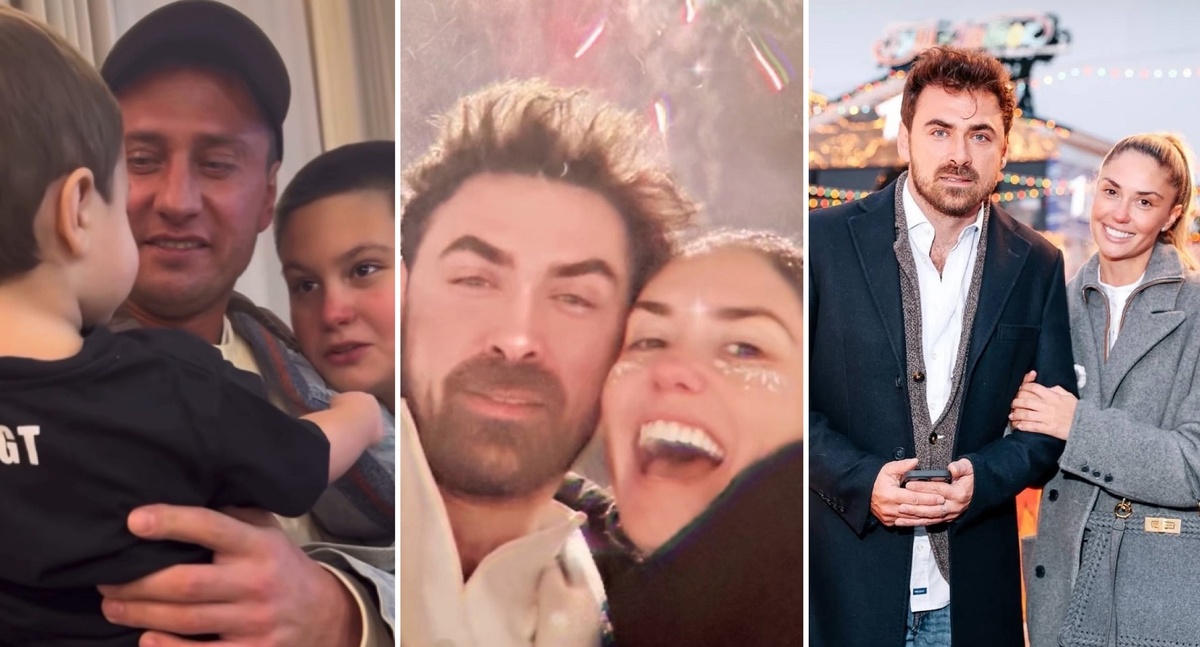 Агата Муцениеце с Петром Дрангой встречала Новый год. Фото: социальные сети.