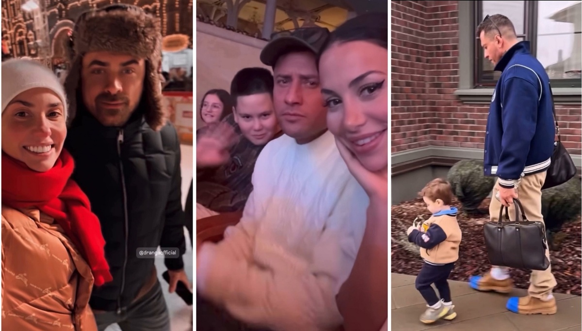 Павел Прилучный постоянно показывает счастливого Тимофея, а Петр Дранга отказался комментировать то, что раньше было в жизни Агаты Муцениеце. Фото: социальные сети.