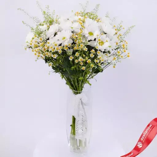   Хризантемы и ромашки в букете «Летняя безмятежность» от AzaliaNow Мария Тетерятникова