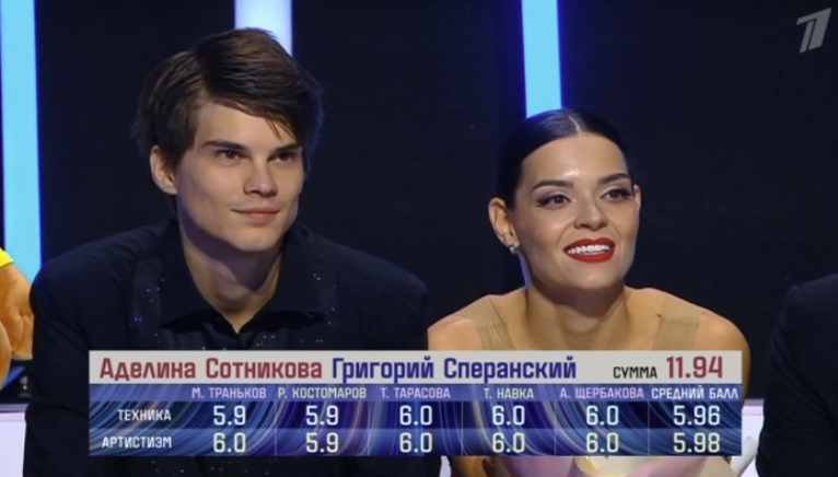 Аделина Сотникова и Григорий Сперанский. 