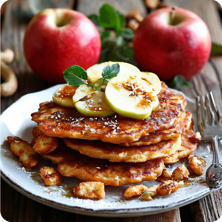 Яблочные Драники с Низким Содержанием Углеводов: Простой Рецепт на Сковороде