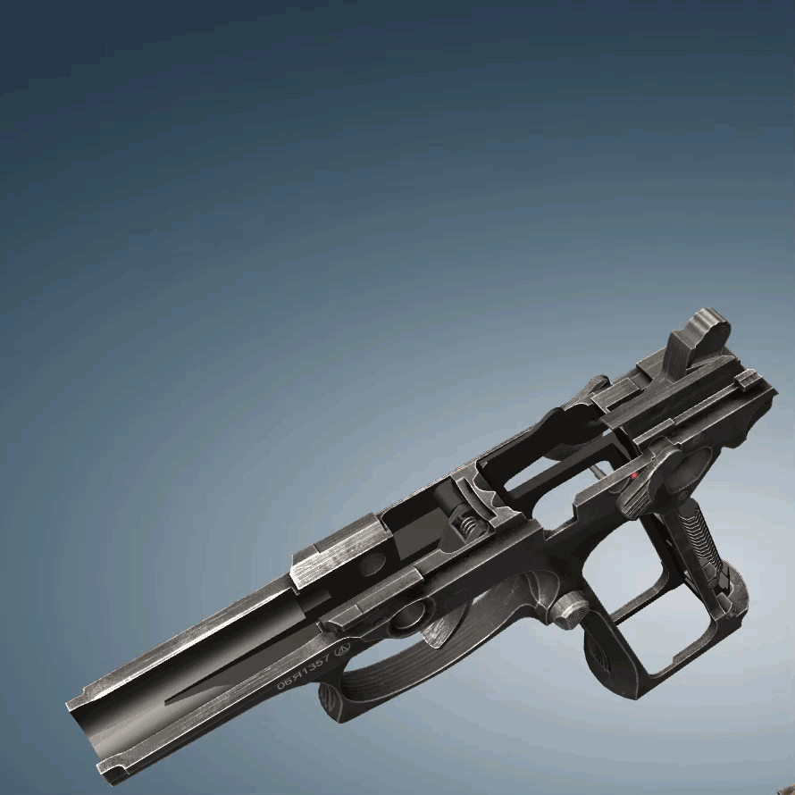 Снятие спускового механизма (World of Guns Gun Disassembly)