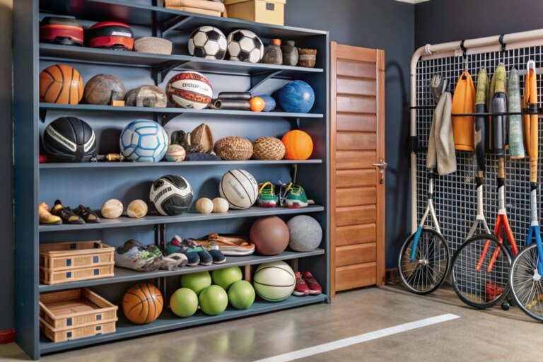    Лайфхаки для хранения спортивного инвентаря: Как организовать пространство и сохранить оборудование в идеальном состоянии