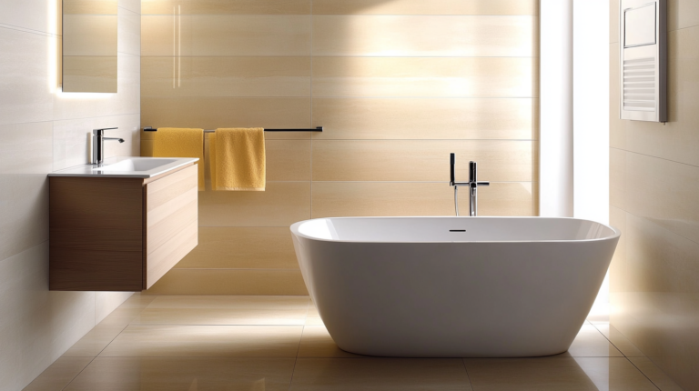    Скандинавская ванная: простота и функциональность svkuhni77