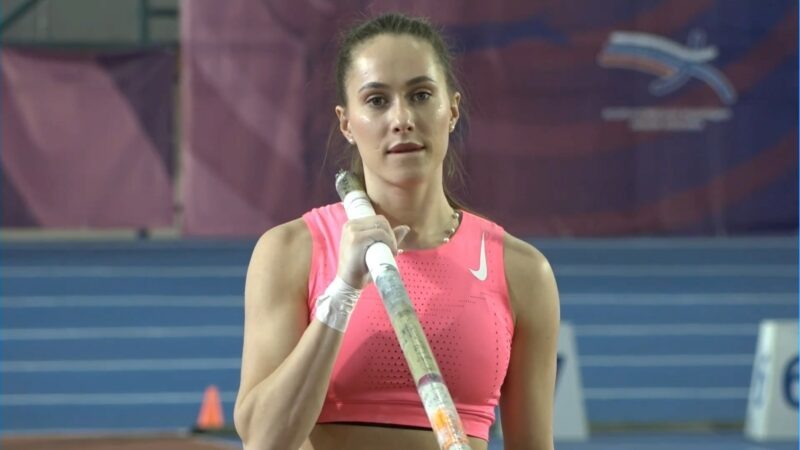    Полина Кнороз. Скриншот видео ВФЛА / Легкая атлетика России