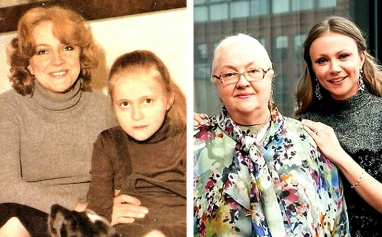 Екатерина Градова и дочь