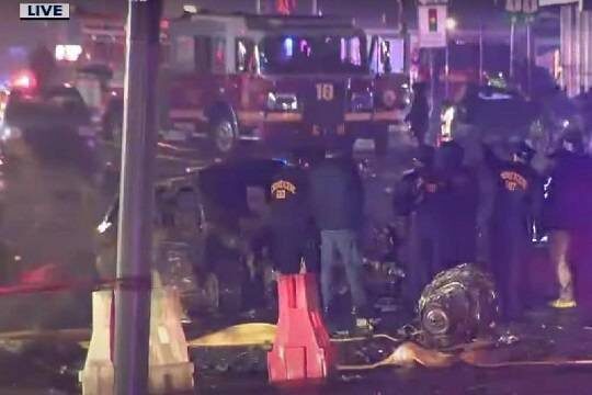    Раскрыта вероятная причина крушения упавшего на жилые дома в Филадельфии самолета