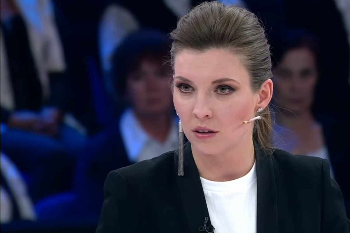 Ольга Скабеева на программе "60 минут"