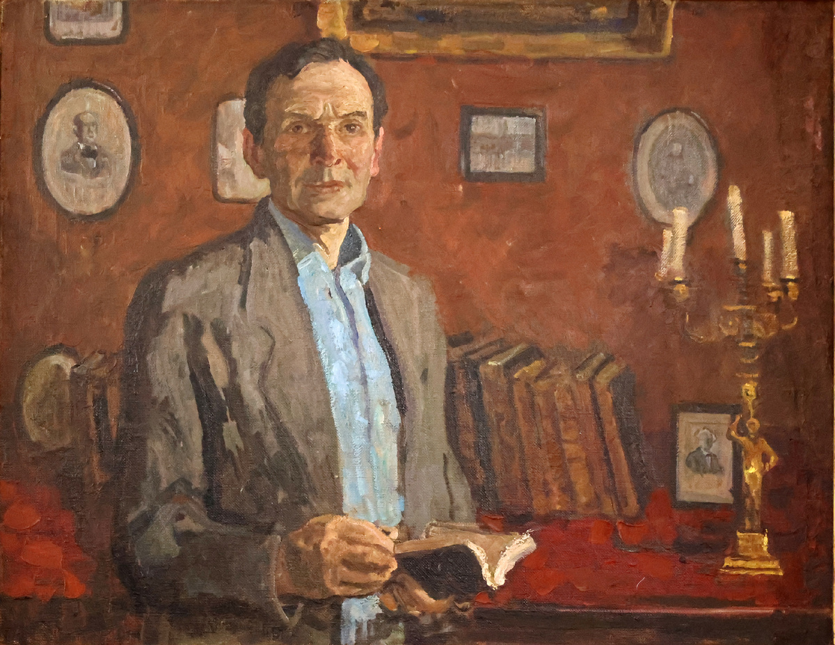 Ткачев С. П., Ткачев А. П. Портрет В. Д. Гамолина. 1992 год. 