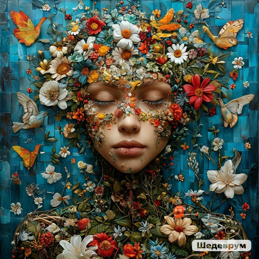 Так видит Шедеврум слово "ЗДОРОВЬЕ". Красиво не правда ли?