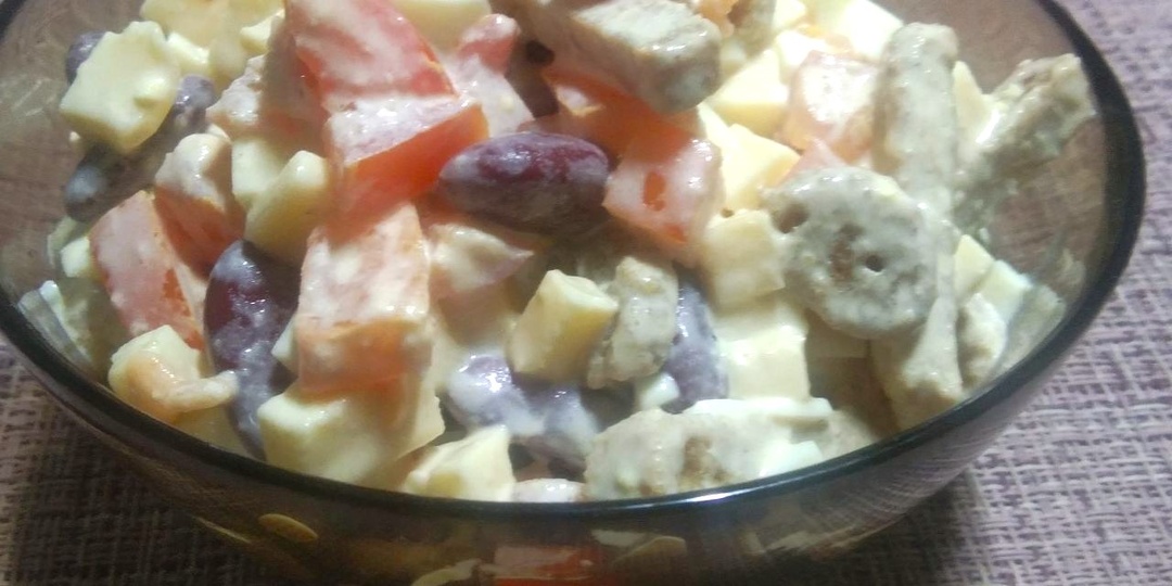 Салат "Фасолевый рай" — легкий и вкусный!