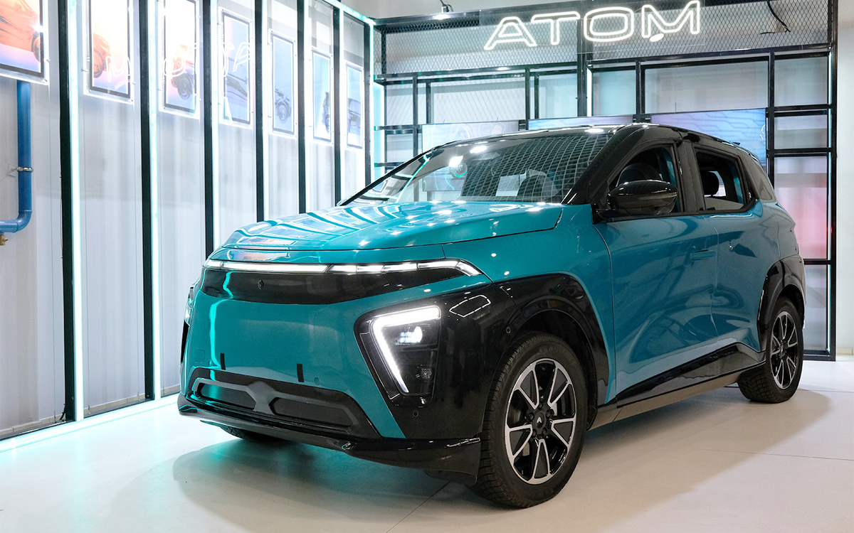 Атом📷Предсерийный образец автомобиля Атом