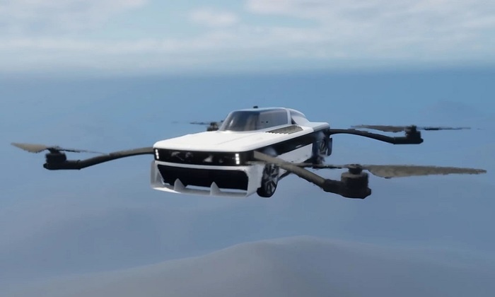    Первый российский летающий автомобиль