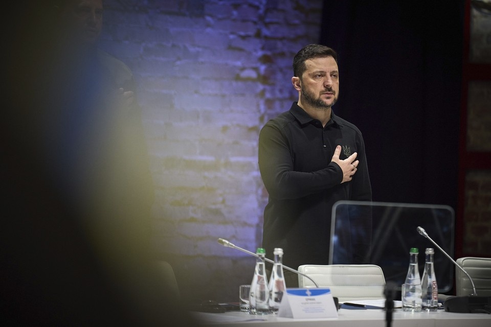 Зеленский просит не менее 200 тысяч «миротворцев» из стран НАТО. Фото: Zvma/TASS.