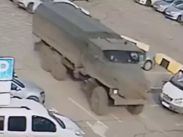    Момент ДТП. Фото: donday.ru