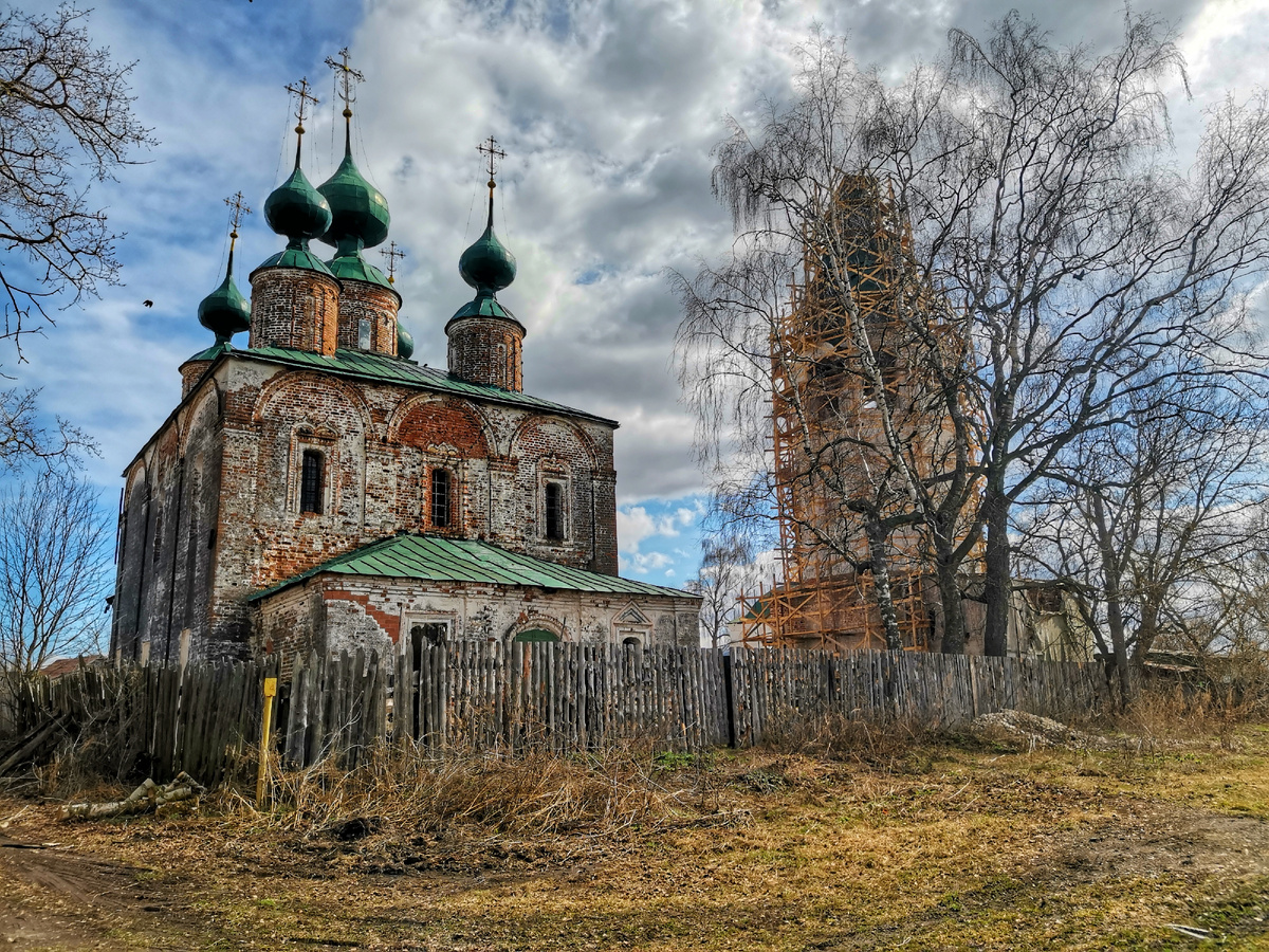Сербилово Ивановской области. Спасо-Кукоцкий монастырь (1673).