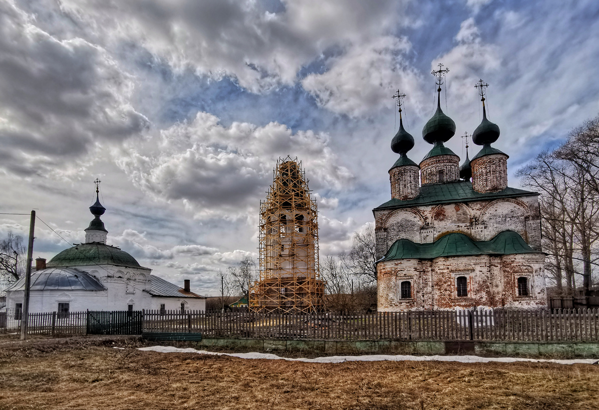 Сербилово Ивановской области. Спасо-Кукоцкий монастырь (1673).