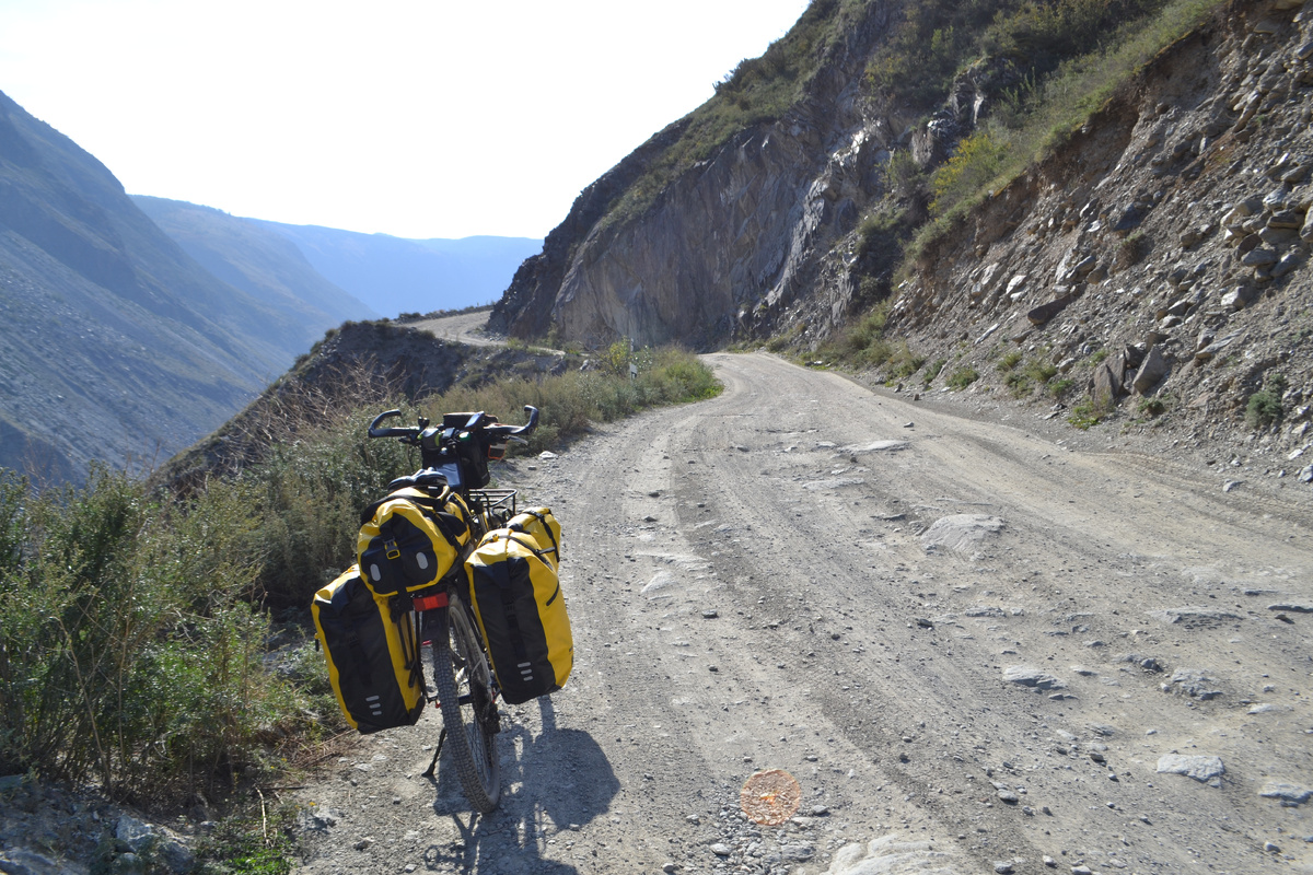 Подъём в перевал Кату-Ярык