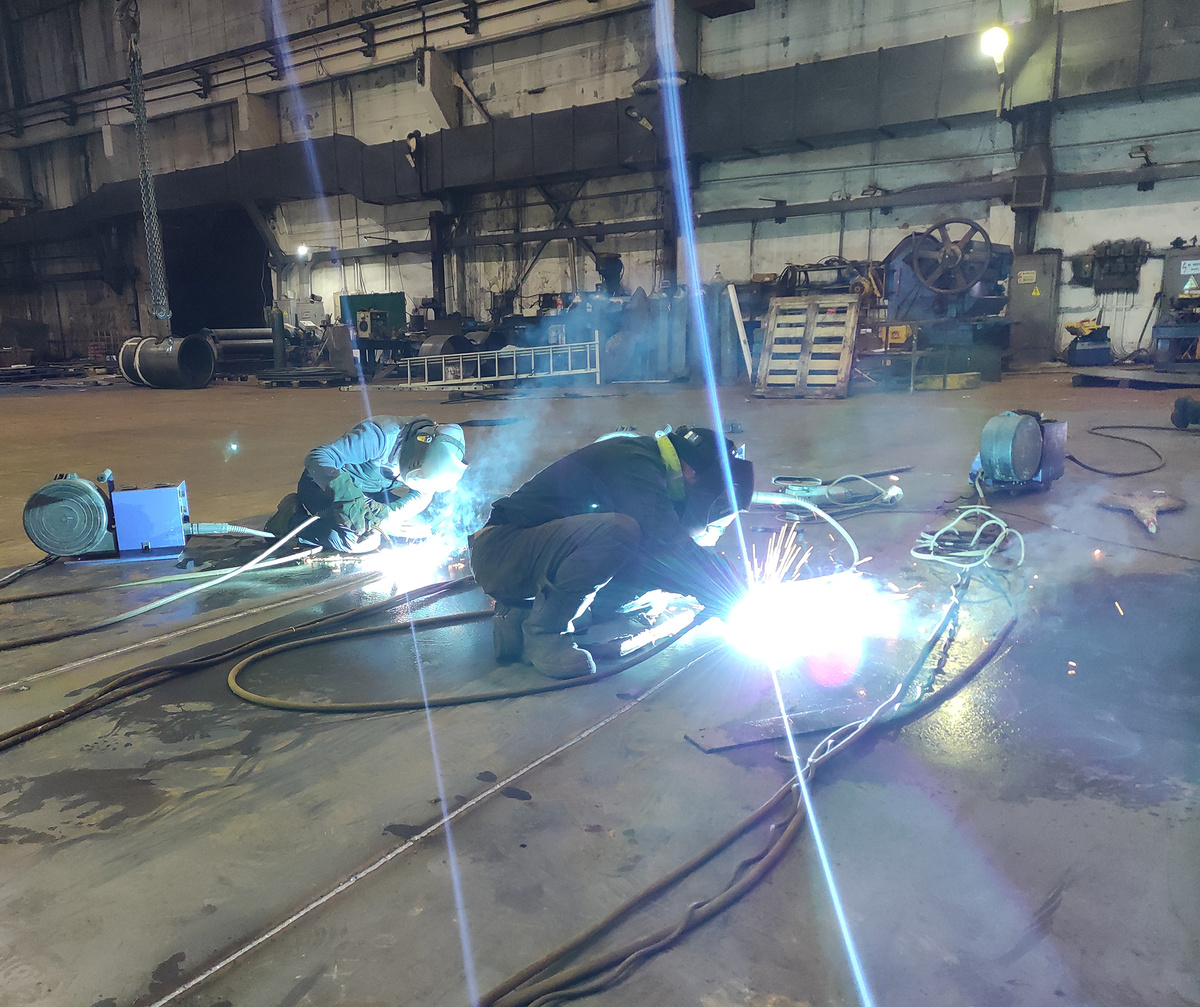 Сварка стального резервуара ЗСО-КВАЗАР