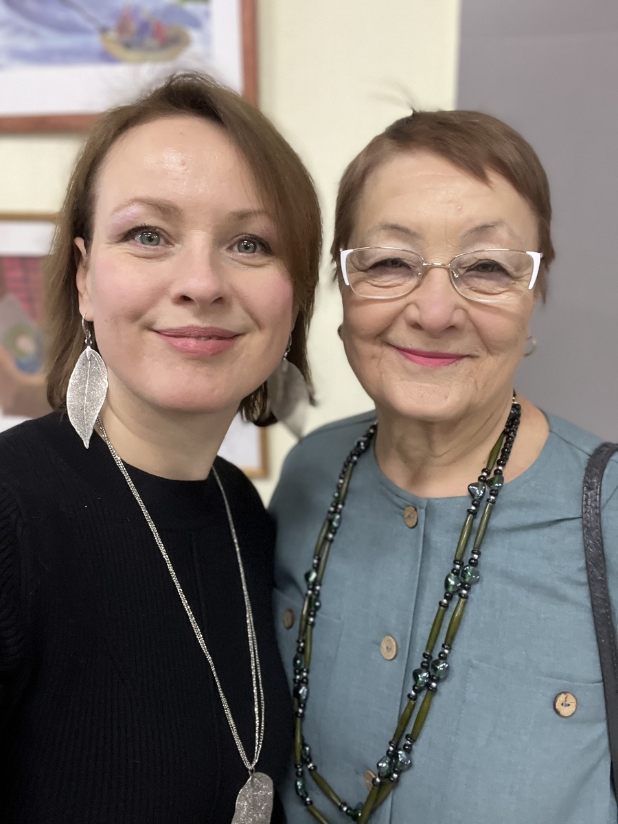 Мы с мамой перед концертом 🥰 Фото автора 