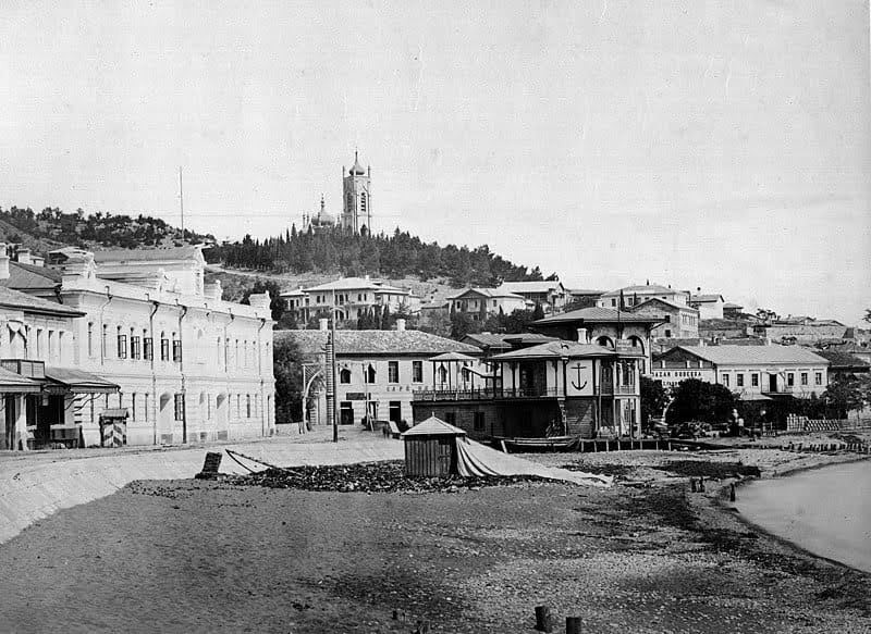 Фото из открытых источников. Ялта 1870 год.
