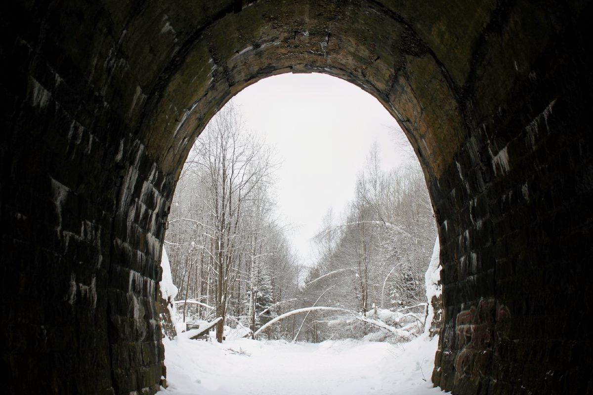 Фото автора. Дидинский тоннель.