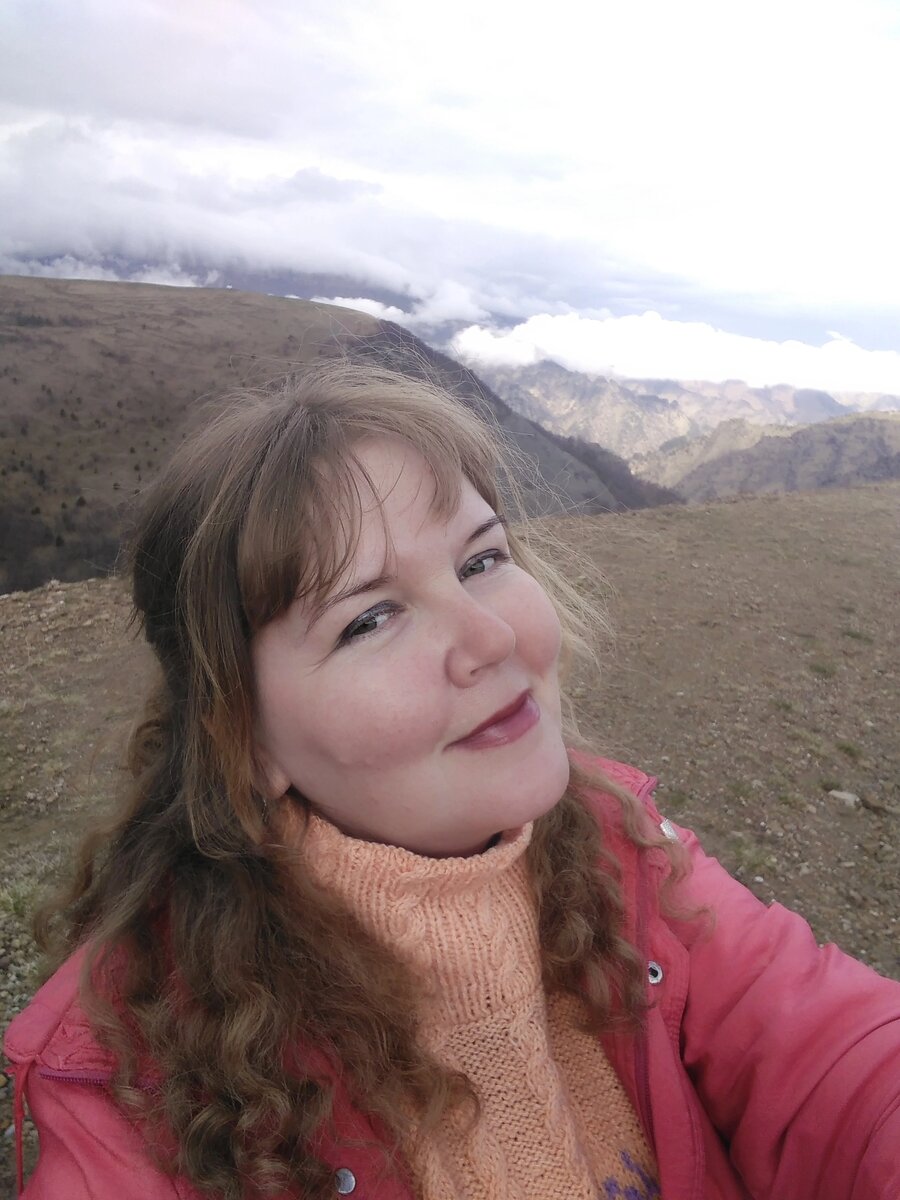 Моё любимое фото. Оно сделано в тот день, когда я впервые отправилась в горы