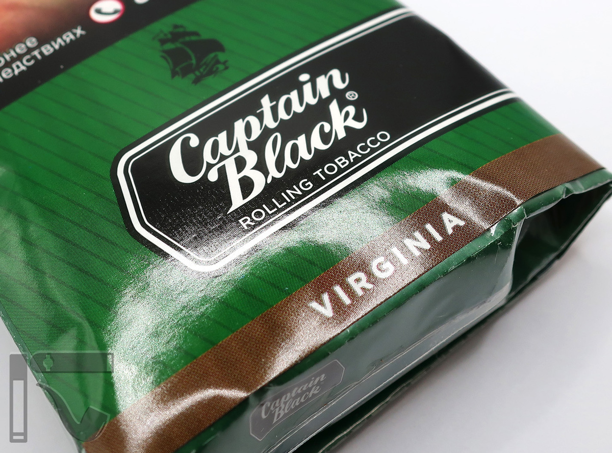 Табак Captain Black Virginia. Фото: © канал "Уголок Курильщика"