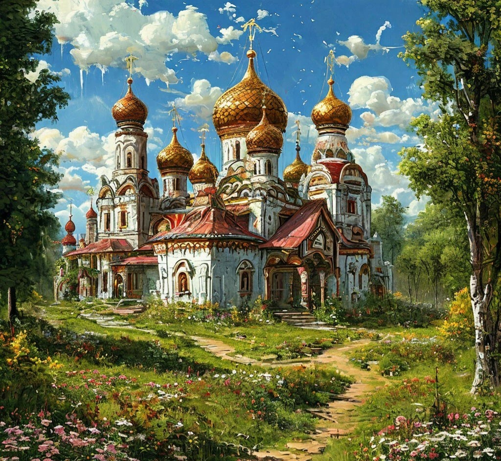 Картинка создана при помощи ИИ Шедеврум