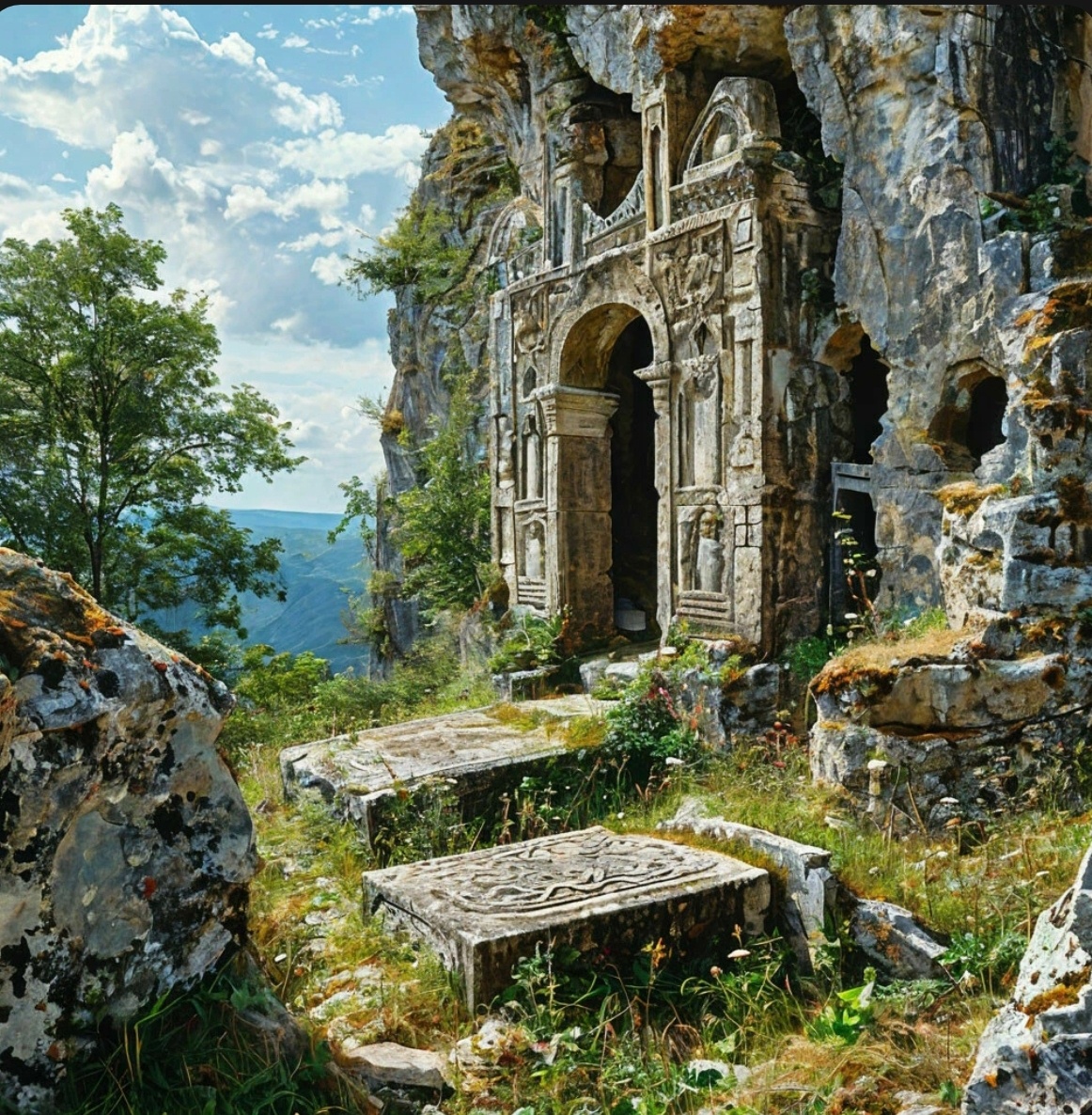 Караимское кладбище глазами нейросети 