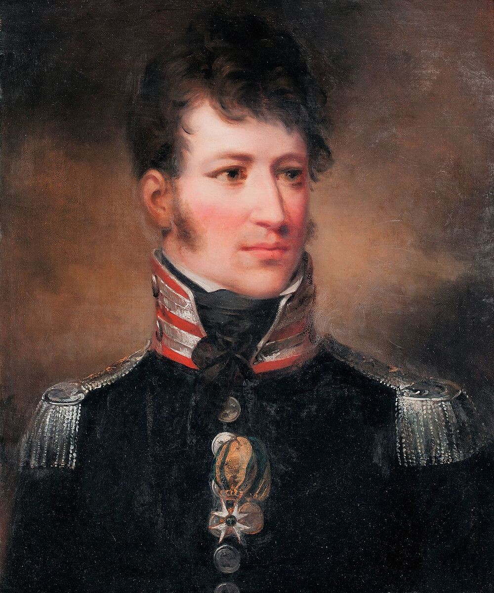 К.Ф. фон Бреда «Портрет П.О. Адельборга», ок. 1814 г.