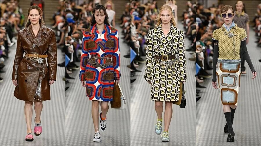 Из коллекции показов Miu Miu 2025 (Prada)