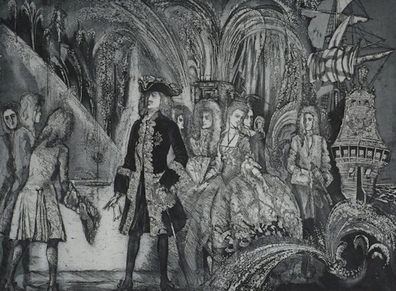 Евгений Мациевский «Петр I в Петергофе» / Пермская государственная художественная галерея