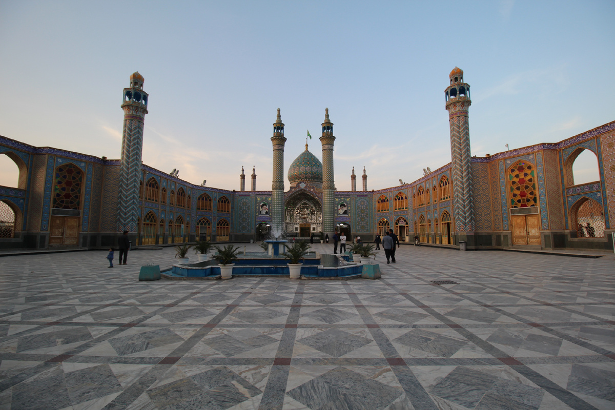 Кашан. Mausoleum of Muhammad Hilal ibn Ali  