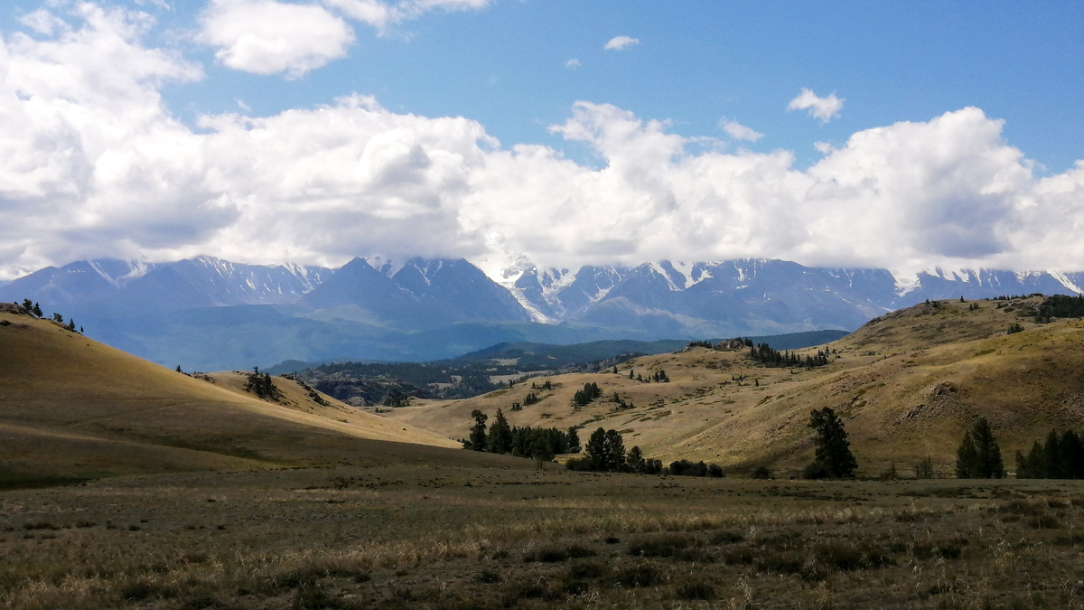 Курайская степь. Ох и красива!