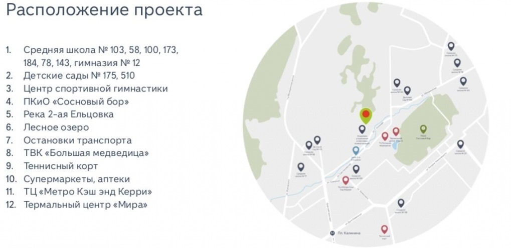 ЖК Лебедевский квартал от застройщика Брусника в Новосибирске купить квартиру 